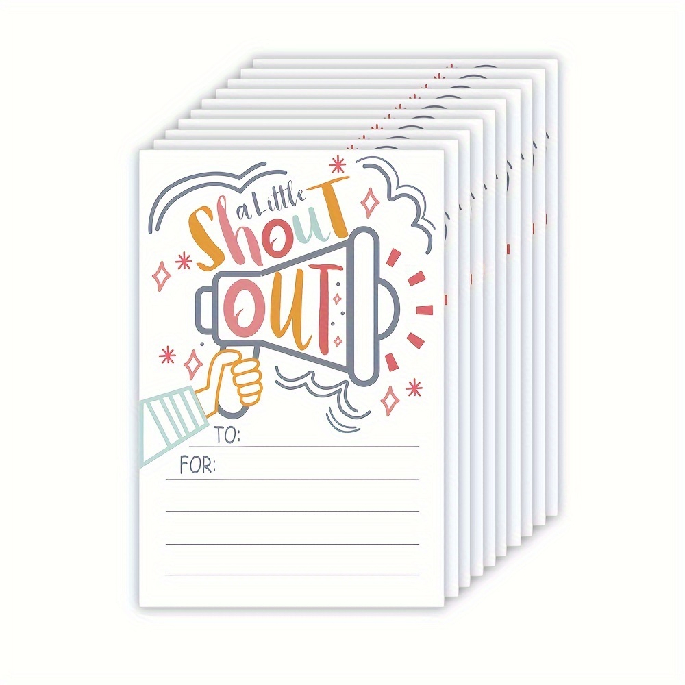 

Fun Out Cards For Employees, Office Staff, Teachers And Students - Appreciation And Cards For School Or Work Bulletin Board (50 Count)