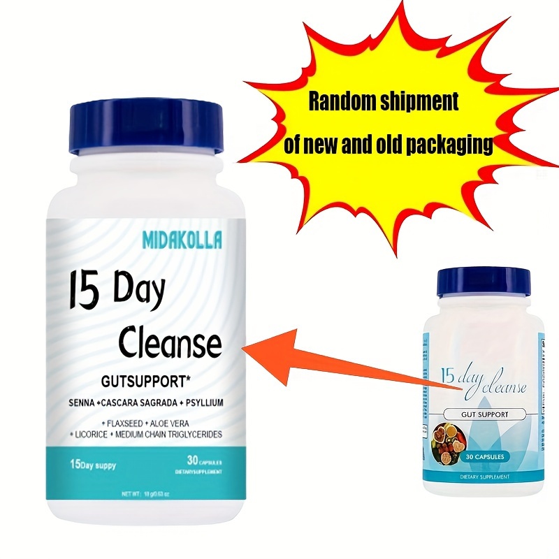 15 day cleanse bowel colon support fiber premium temu