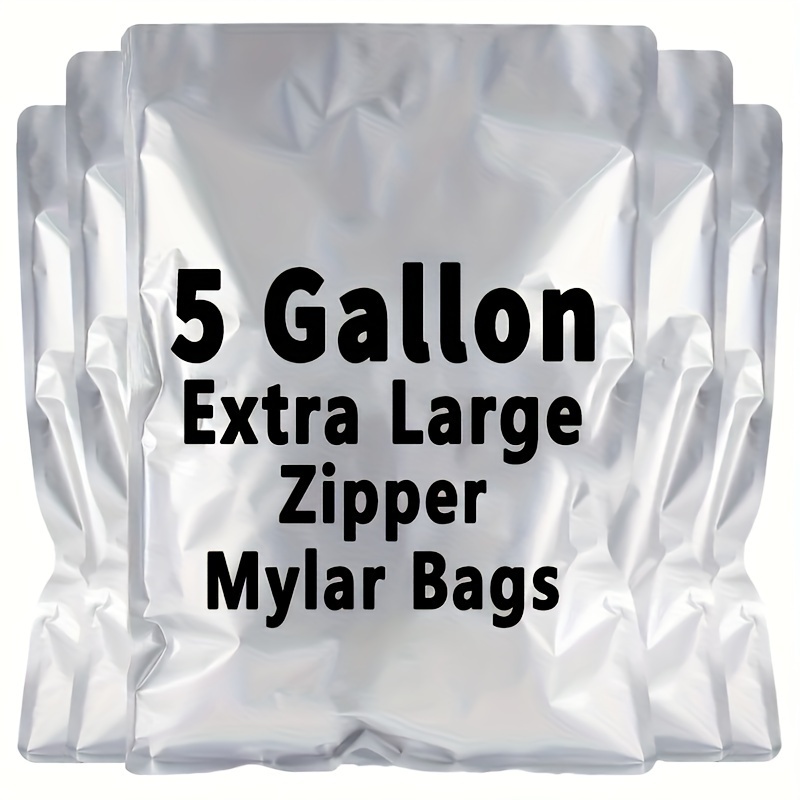 gallon heavy duty resealable food storage bags thick clear