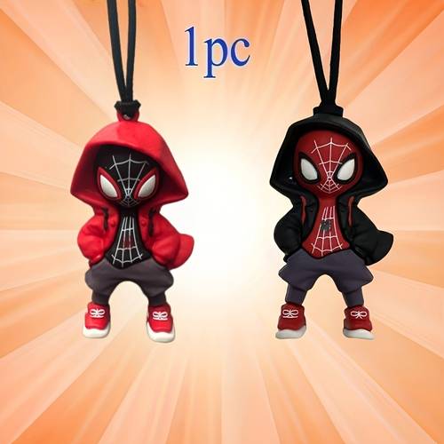 1pcmarvel car rearview mirror ornament an ideal vehicle decoration for men and women it serves as a perfect christmas gift festive decoration automotive accessory and car interior decor