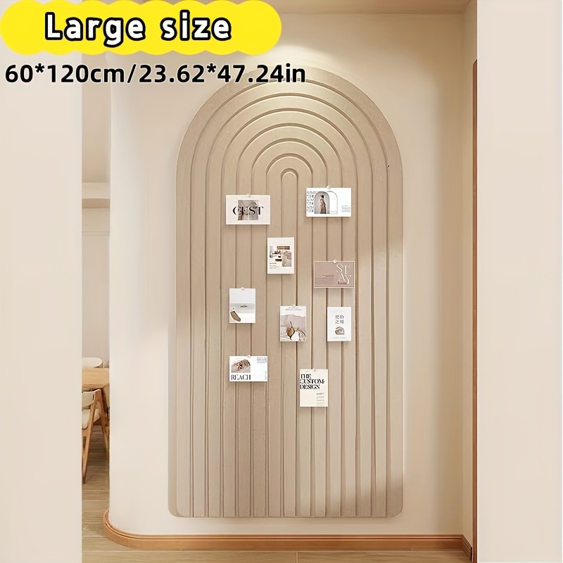 E-shop Romantische gestreifte Filz-Pinnwand, extra große kreative Foto-Wandhintergrund-Pinnwand, Nachrichtenbrett, Foto-Dekorations-Display-Wand,