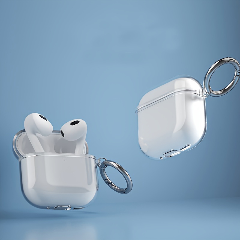 

Simple Transparent Earphone Case Suitable For Airpods 4 Protective Case Wireless Wireless Earphone Case For Men And Women