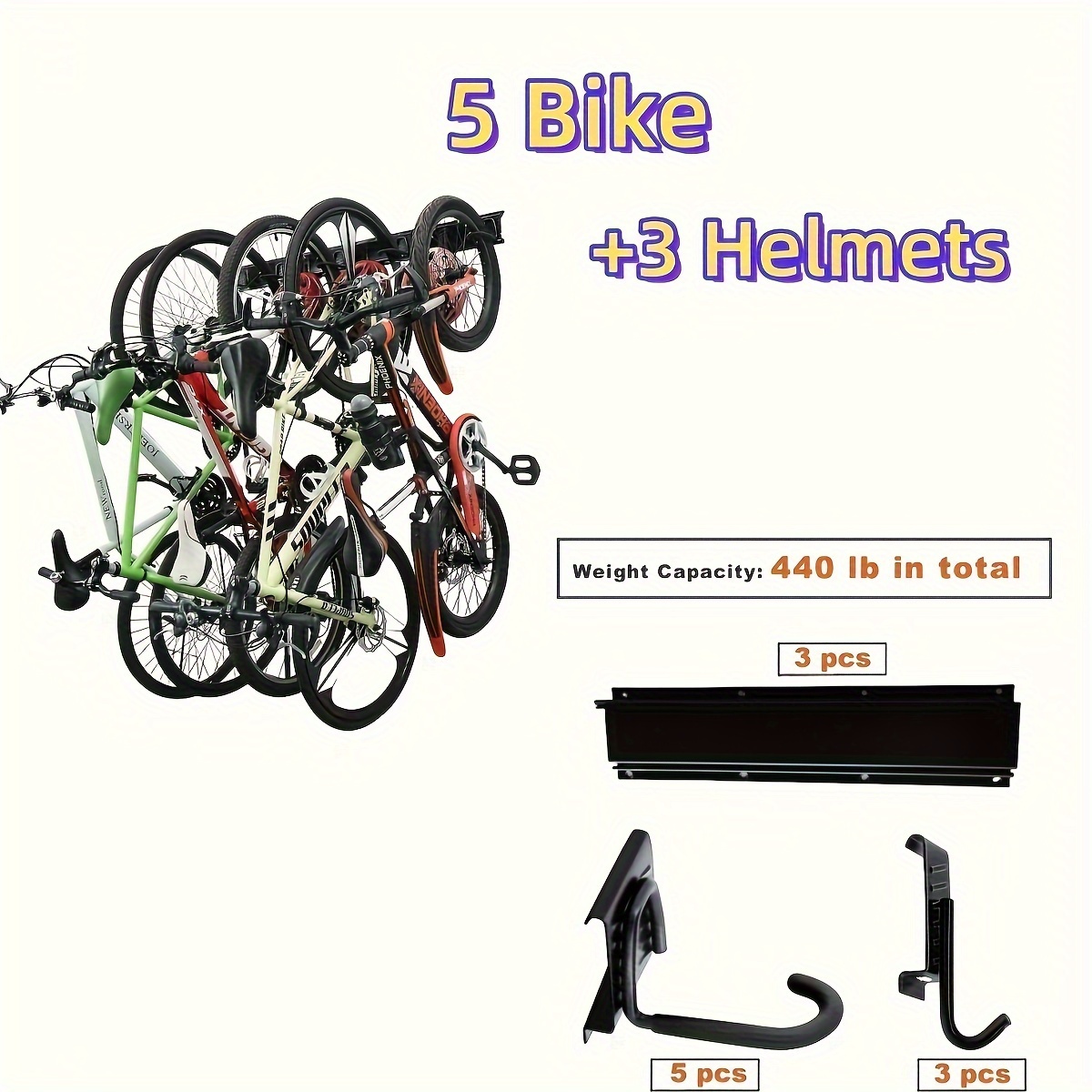 Shimeyao 20 Pcs Bike Ceiling Hooks Heavy Duty, Bike Hook, Bike Hangers for  Garage, Utility J