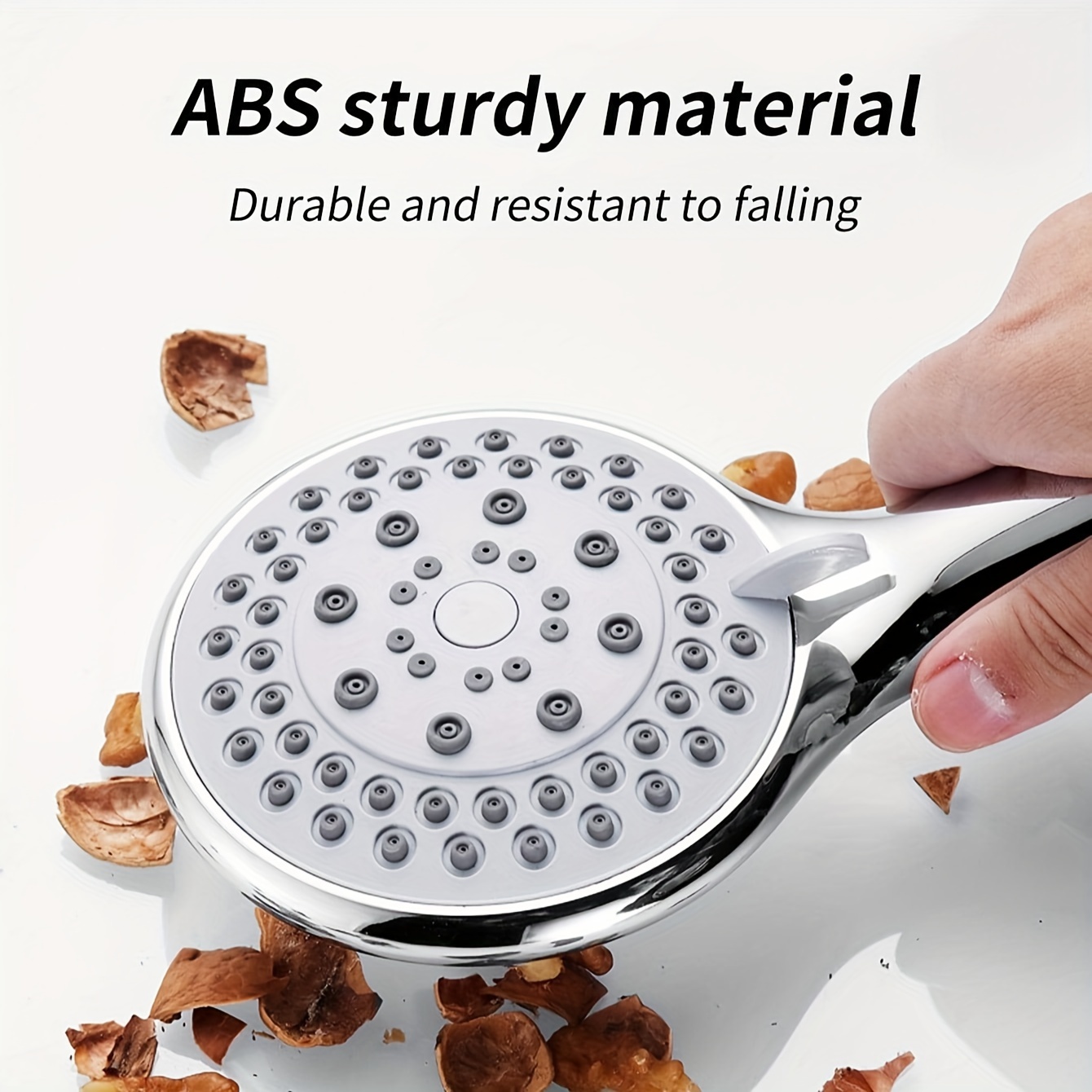 Large Outlet Shower Set with Multi-Stage Adjustable Pressure Washer