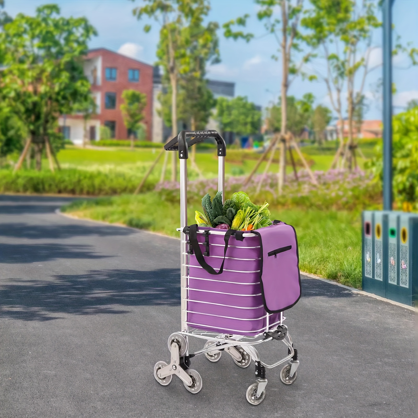 

35l Folding Shopping Shopping Wheeled Grocery Shopping