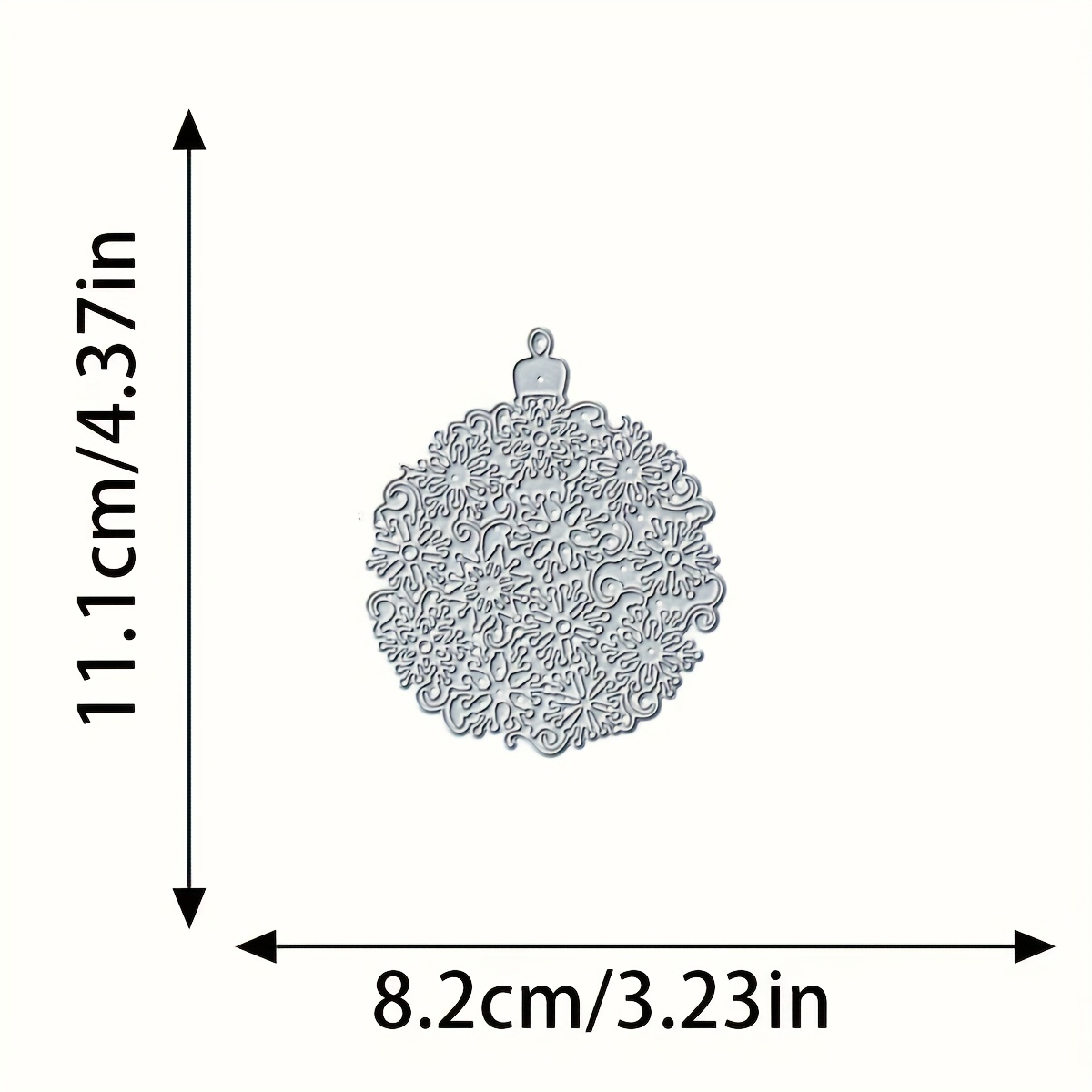 Christmas Template Cut Card Making Graphics Metal Cutting Mold Set - Professional Template, Hand Greeting Card Tool & Home Decor Craft Kit For Festive Items