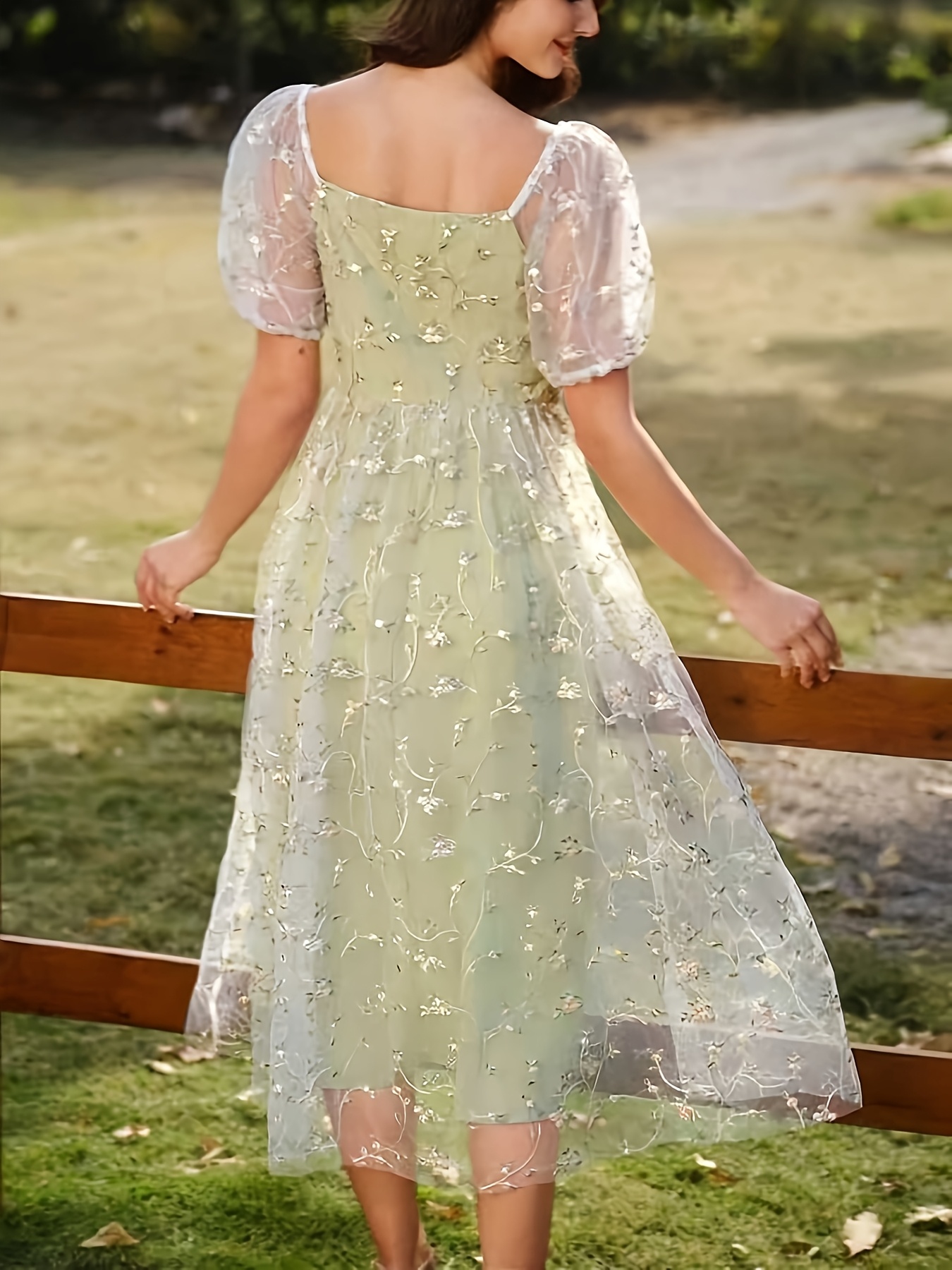 elegant wedding dresses long sleeve Elegant Crew Neck Long Sleeve A-line Wedding Dresses with Pocket White / 4 main image 1