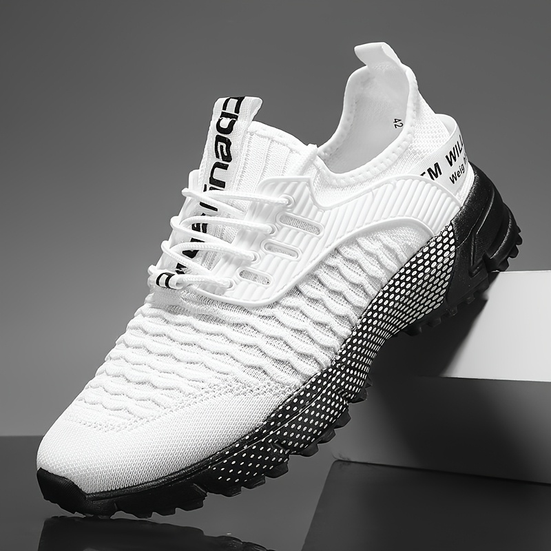 TEMU Men's Summer Mesh Shoes, Athletic Shoes, Training Shoes, Outdoor Casual Shoes, Running Shoes, Large Size Shoes, Comfortable Versatile Walking