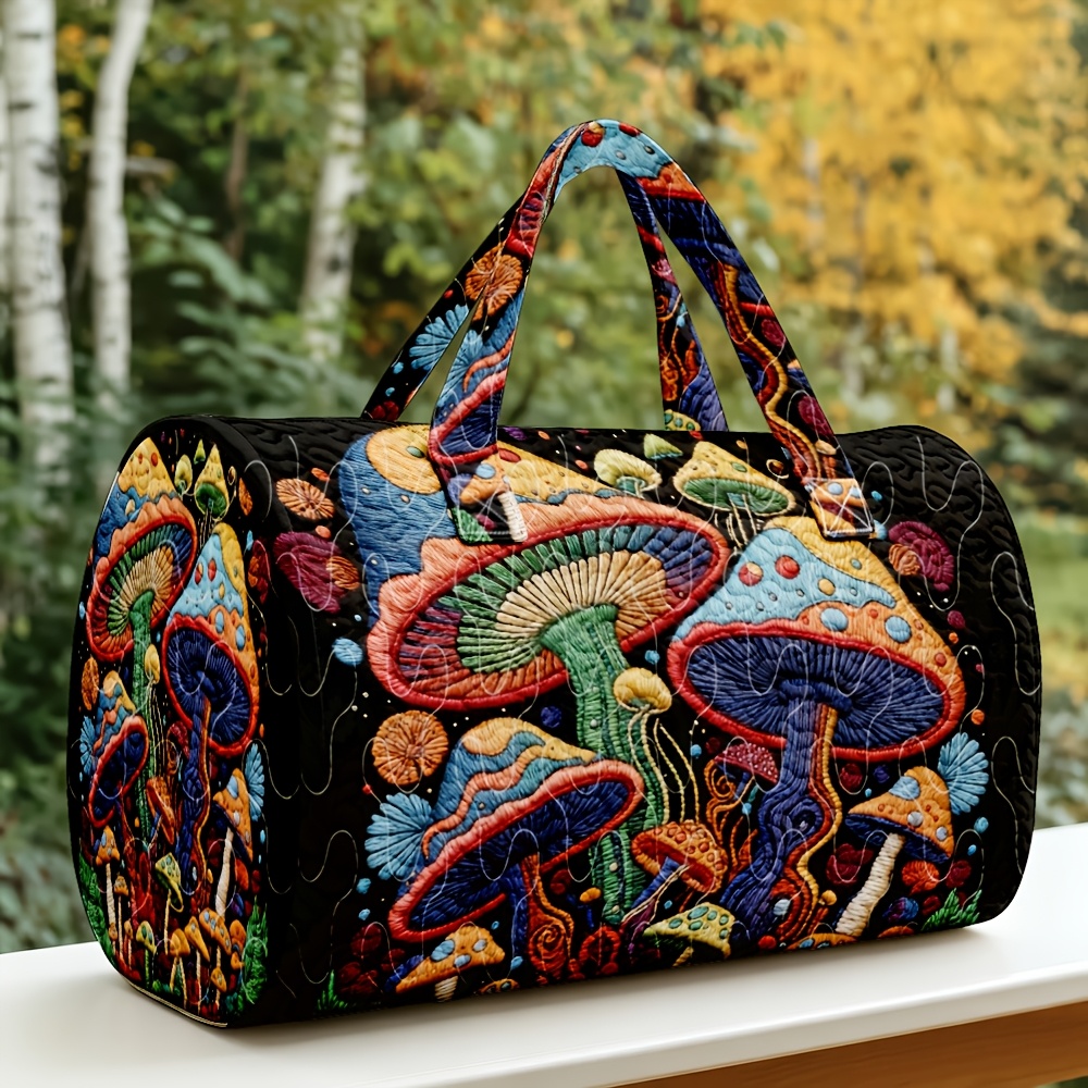 quilted tote bag sold on Temu United States