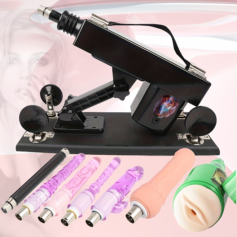 7 Dildos Attachments Sex Machine For Man and Women Sex Toys