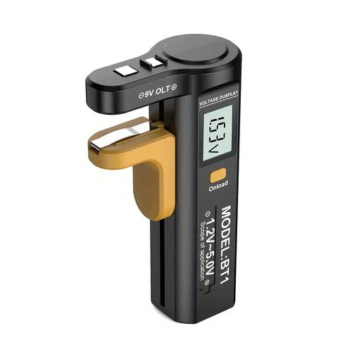 . digitaler batterietester, abs-harz, lcd-anzeige, batteriekapazitätsdetektor, für aa/aaa/9v/1,5v knopfzellen, 36v , 0,01 genauigkeit