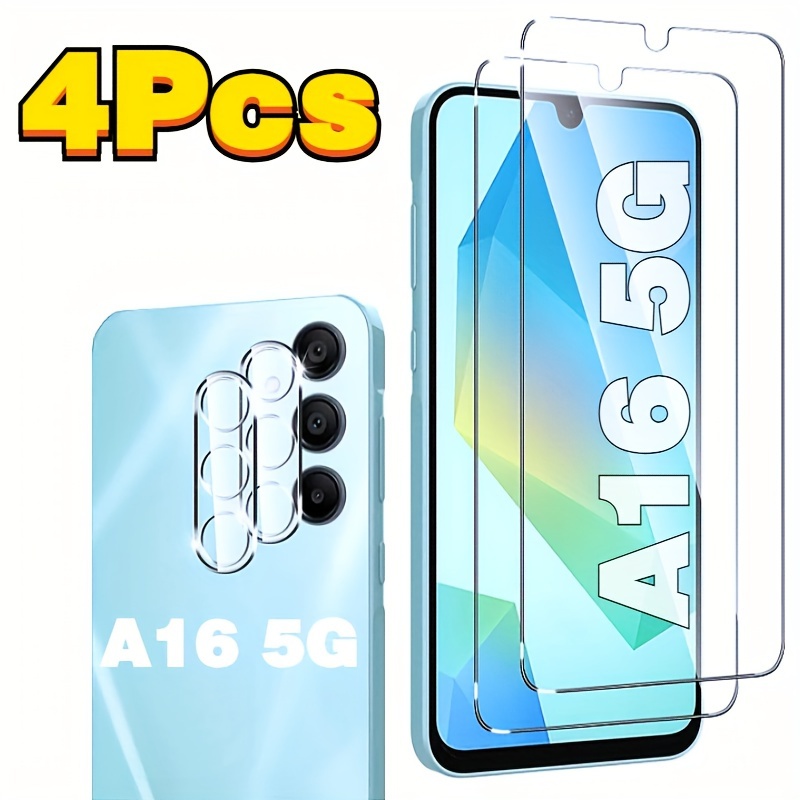 

2+2 A16 5g , Coverage Tempered Film, ,- A16 5g For A16