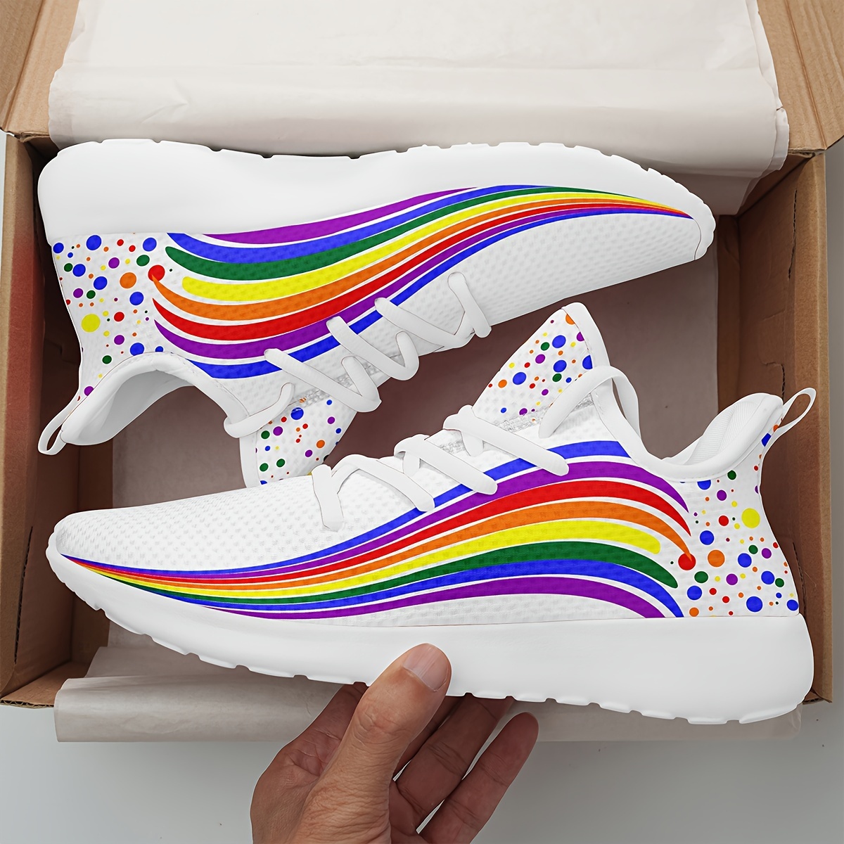 rainbow yeezys