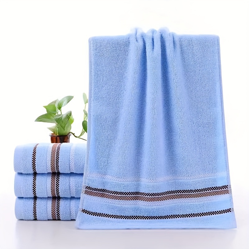Cotton Towel Bath Towels Face Towel Hair Towel Soft - Temu Canada