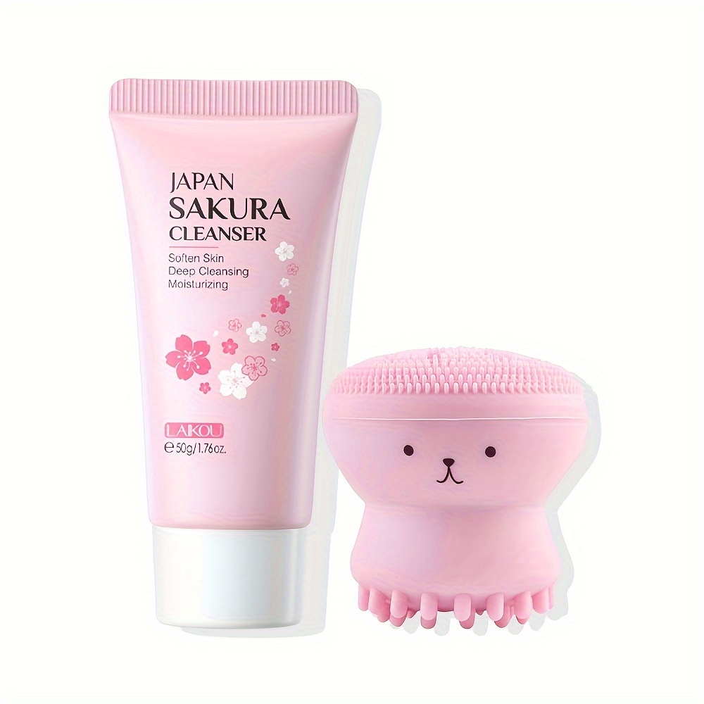 Japan Sakura Foam Cleanser Cherry Face Wash - Temu United Kingdom
