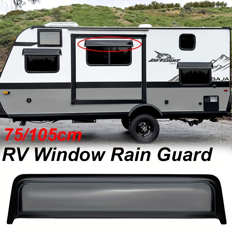 

[] Fit Rv Window Rain Guard - "/41.3" Plastic, Exterior Decoration & Protection, Rv Window Protection | Decorative Rain Guard | Guard