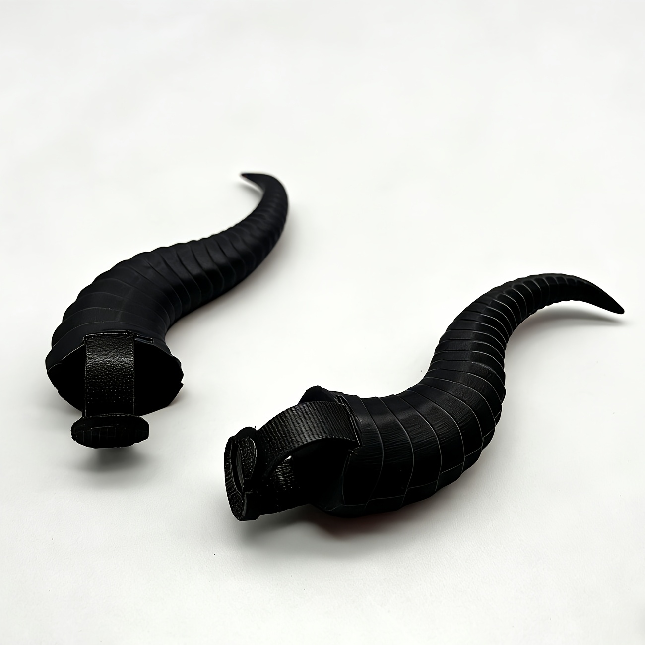 2pcs Devil Horns For Headphones, 3d Detachable Headphone Decoration, Halloween Devil Costume Accessories And Live Props, Without Batteries
