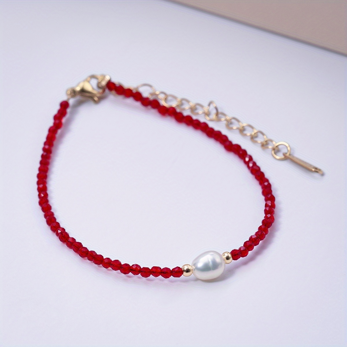Image of Natural Bracelet For Women, Baroque Irregular Bracelet, Light Luxury Niche Design Jewelry, Birthday Gift For Girlfriend And Best Friend