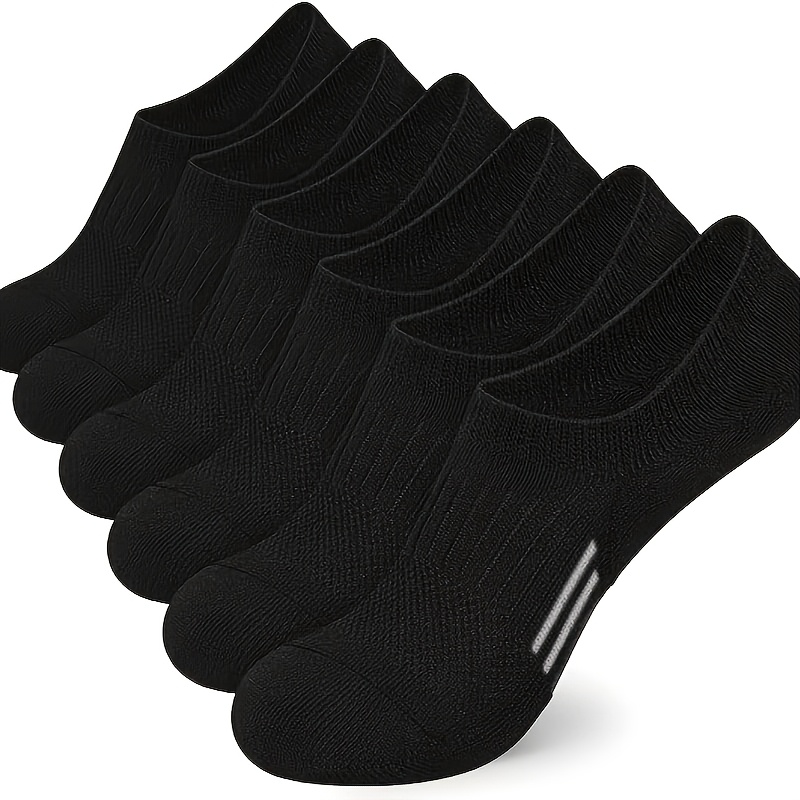 TEMU 6 Pairs Of Women's Comfortable, Breathable, Fashionable, Colorful Waist-cinching Sports Boat Socks Short Socks
