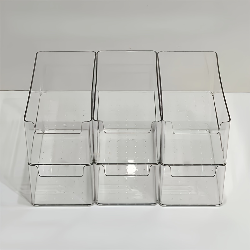 Square Pp Plastic Transparent Jewelry Storage Box Hardware - Temu