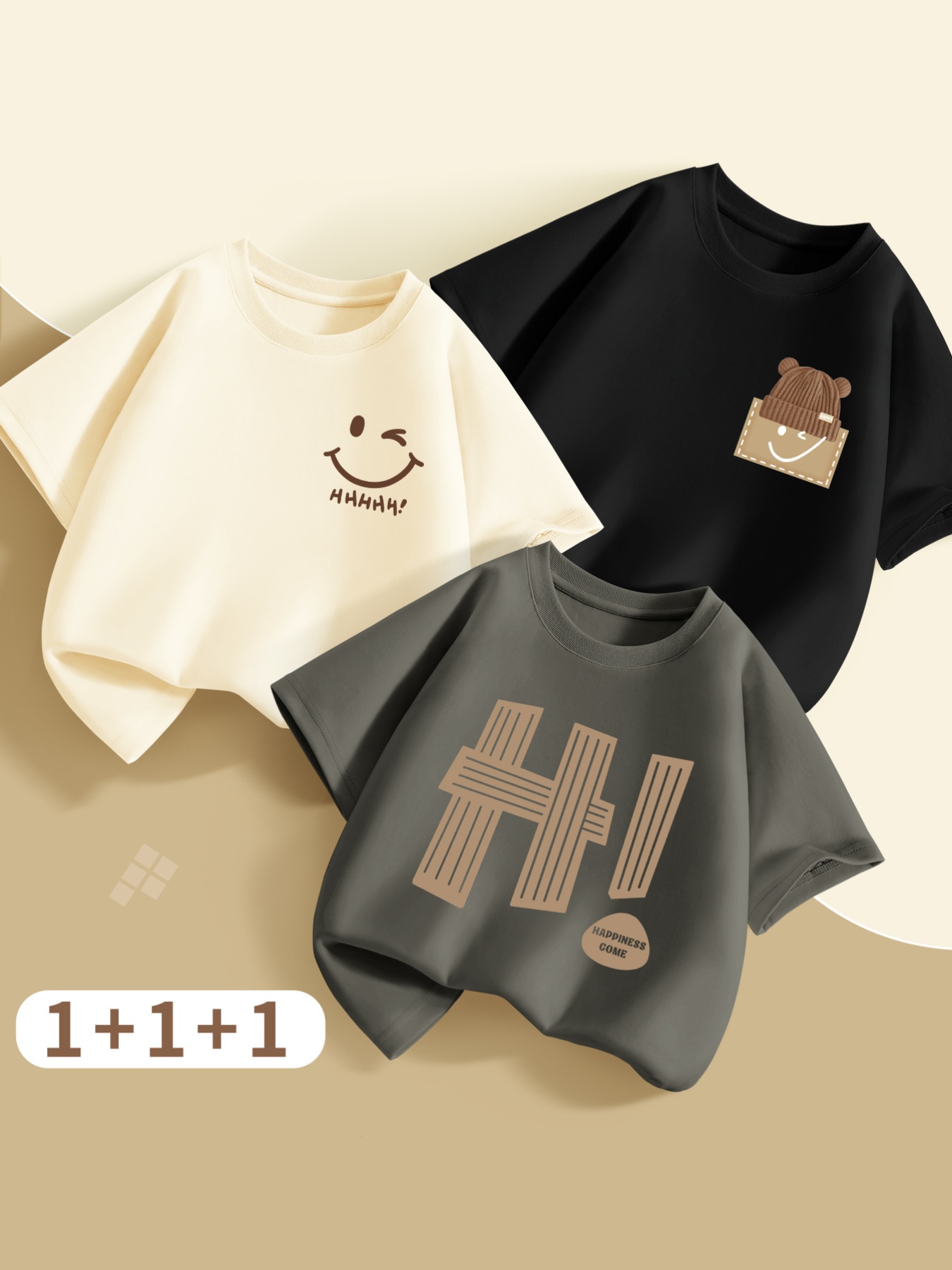 Tシャツ・カットソー [READY4NEXT] TeddyBear Artwork short sleeved Tshirt(2 COLOR) Tシャツ・カットソー [READY4NEXT] TeddyBear Artwork short