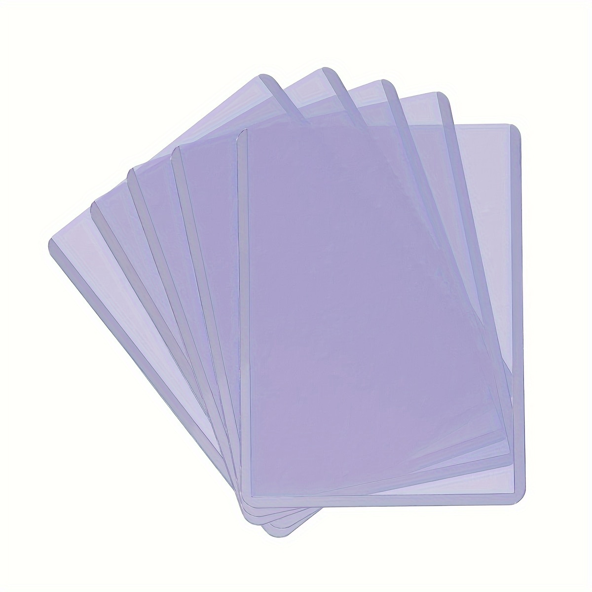 20 pvc game card protectors clear laminated hard - Temu Spain