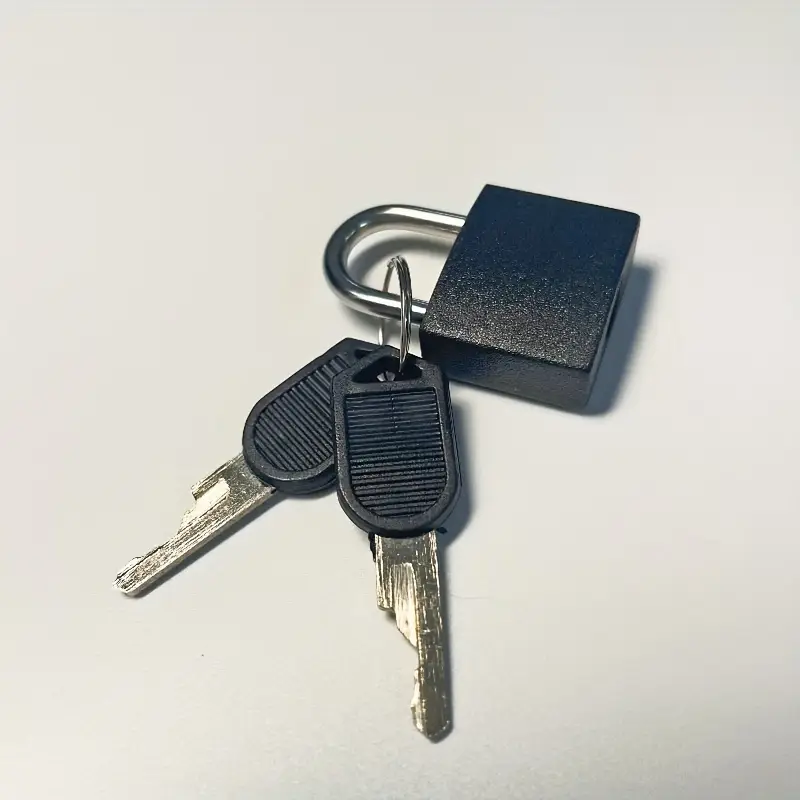 1pc suitcase lock with key metal hanging lock luggage hanging lock multi hanging lock school gym key hanging lock details 10