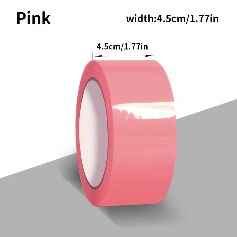 TEMU Nastro Sigillante Rosa, con Vivace e Adesivo Forte che alla . per Decorazioni per Feste, Sigillatura di Scatole Logistiche, Imballaggio e