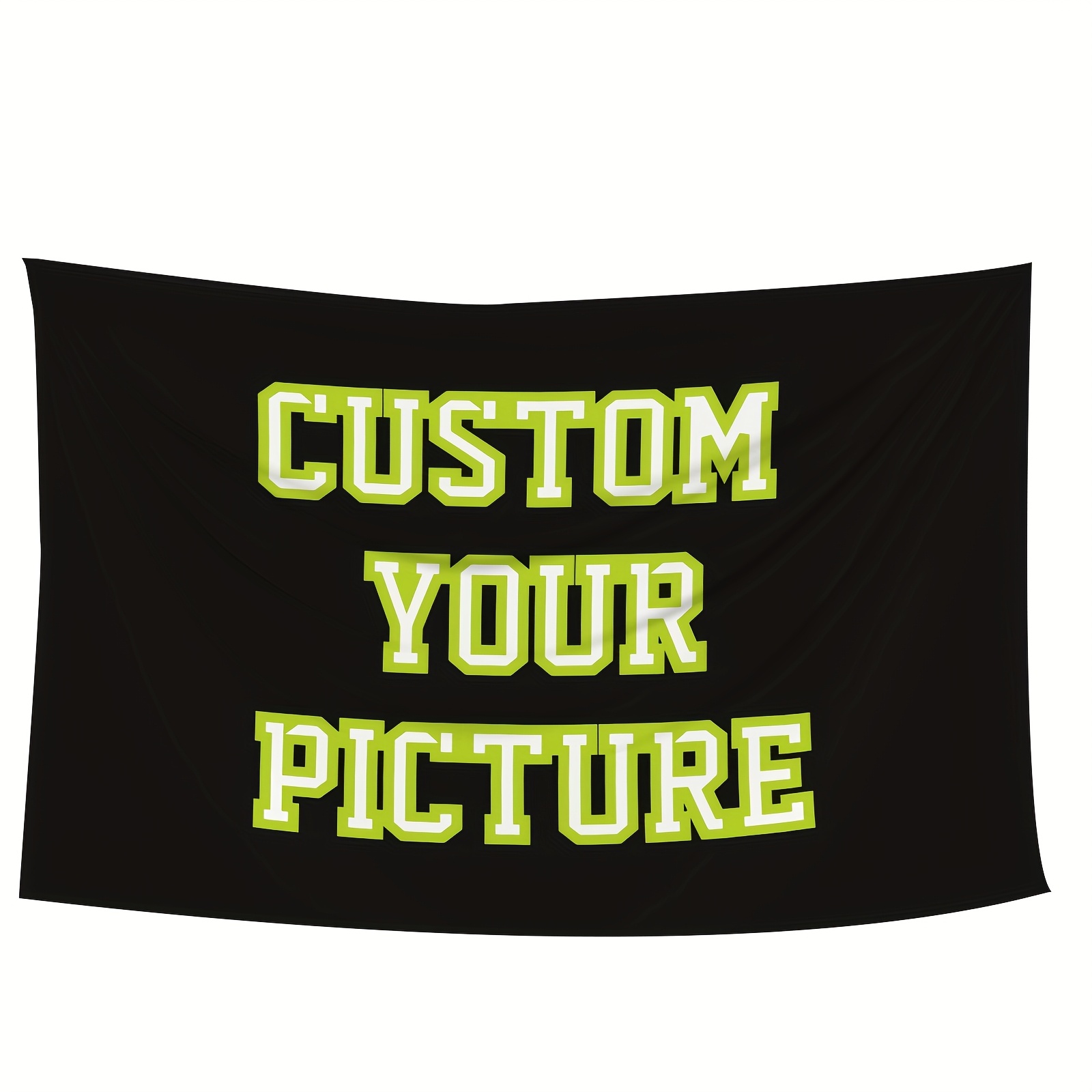 TEMU Custom Tapestry With Images For Personalized Wall Decor - Suitable For Bedroom, Living Room, And Dorm Decoration - Available In Various Sizes,