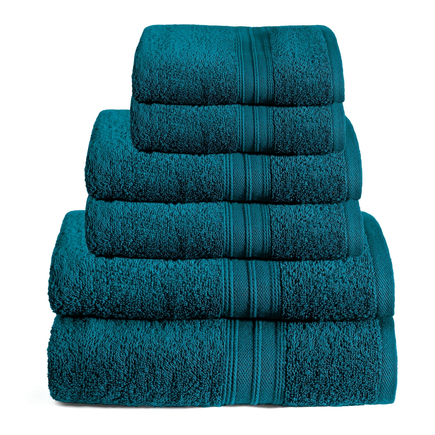 6-delni brisač 100% bombaž, 550 g/m², vpojne in mehke, 2 x kopalne brisače (70 x 140 cm), 2 x ročne brisače (50 x 100 cm), 2 x gostinske br