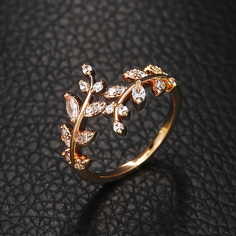 womens fashionable trendy vine   elegant and   ladies ring womens ring accessory