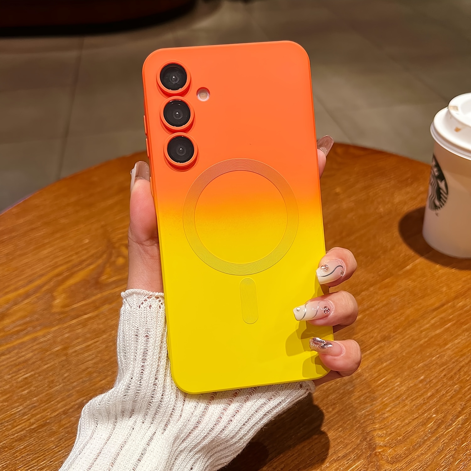 TEMU Phone Case - Phone Case Compatible With Galaxy A15 A16 A17 A25 A26 A35 A36 A37 A54 A55 A56 A57 Case [support Magnetic Charger] Wireless Camera