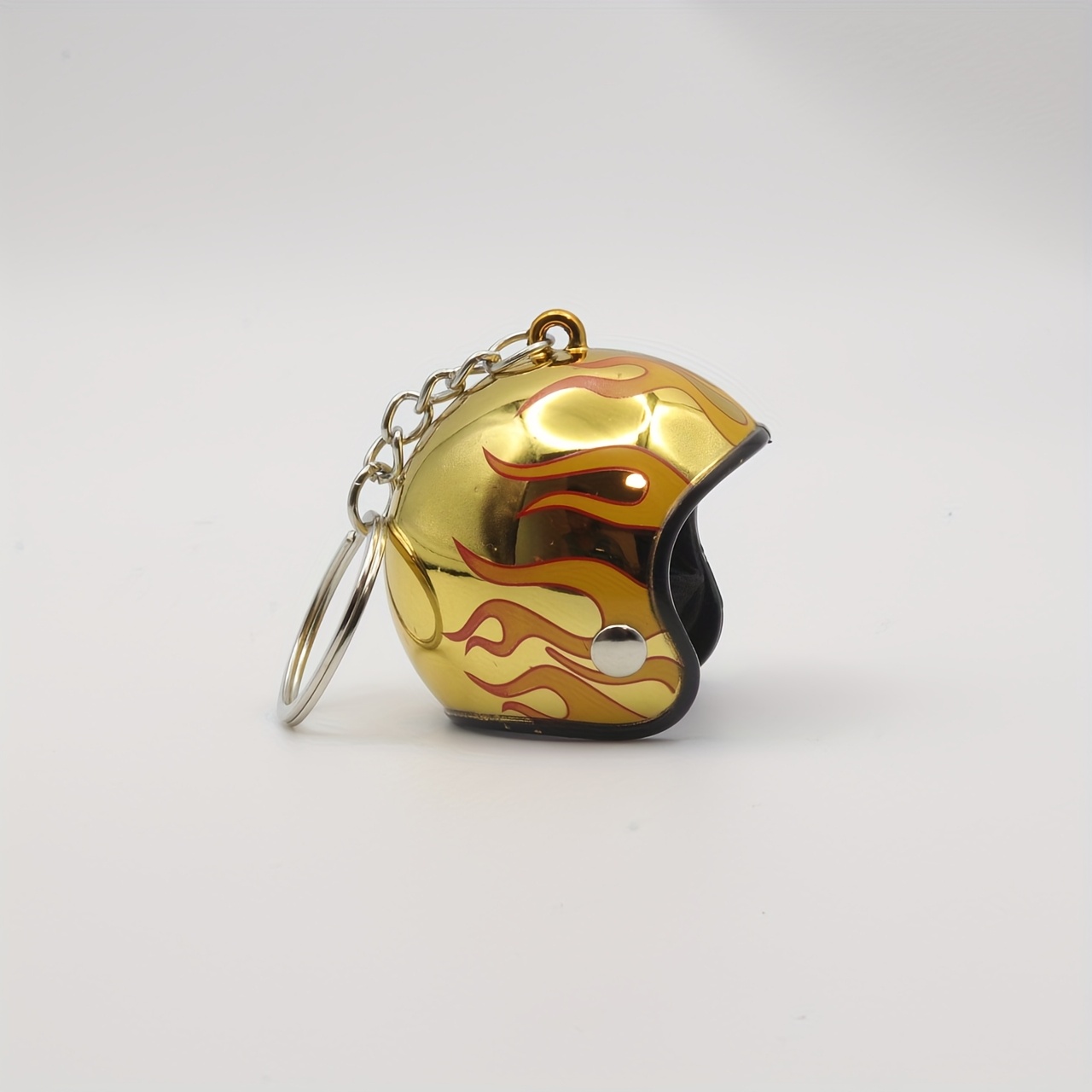 TEMU Llavero para motocicleta - con diseño de anillo, Disponible en /Verde/Dorado/Negro - un regalo duradero para motociclistas, para Navidad, o uso
