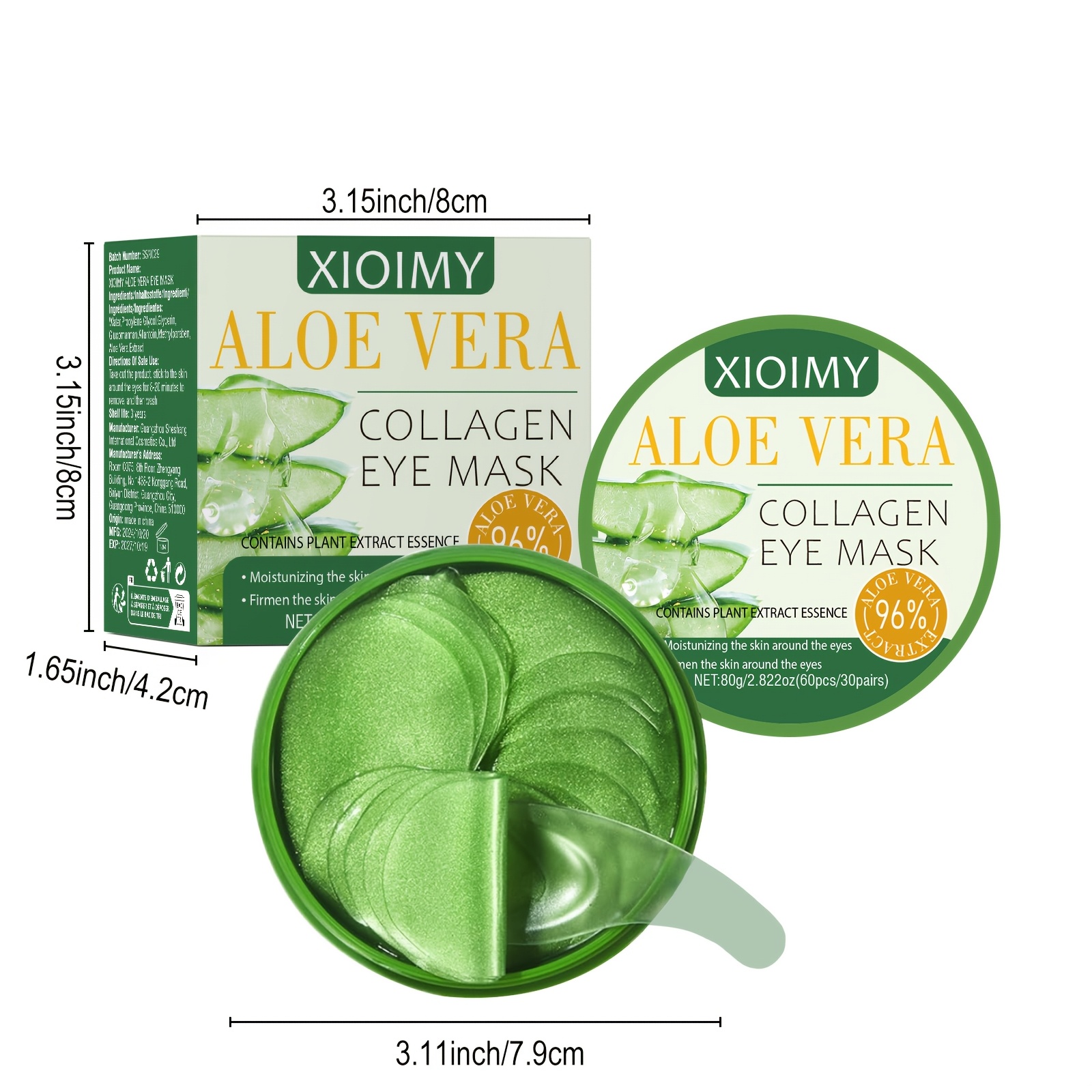 topper dormeo aloe vera Topper 2.3 - Visco Aloe Vera Mattress Pad main image 1