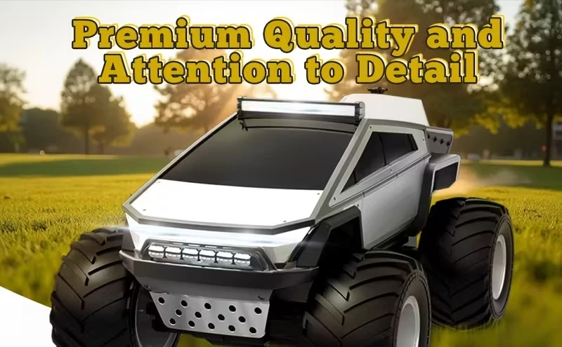 4WD All-Terrain Remote Control Truck - 2.4GHz Off-Road Toy – detail 10