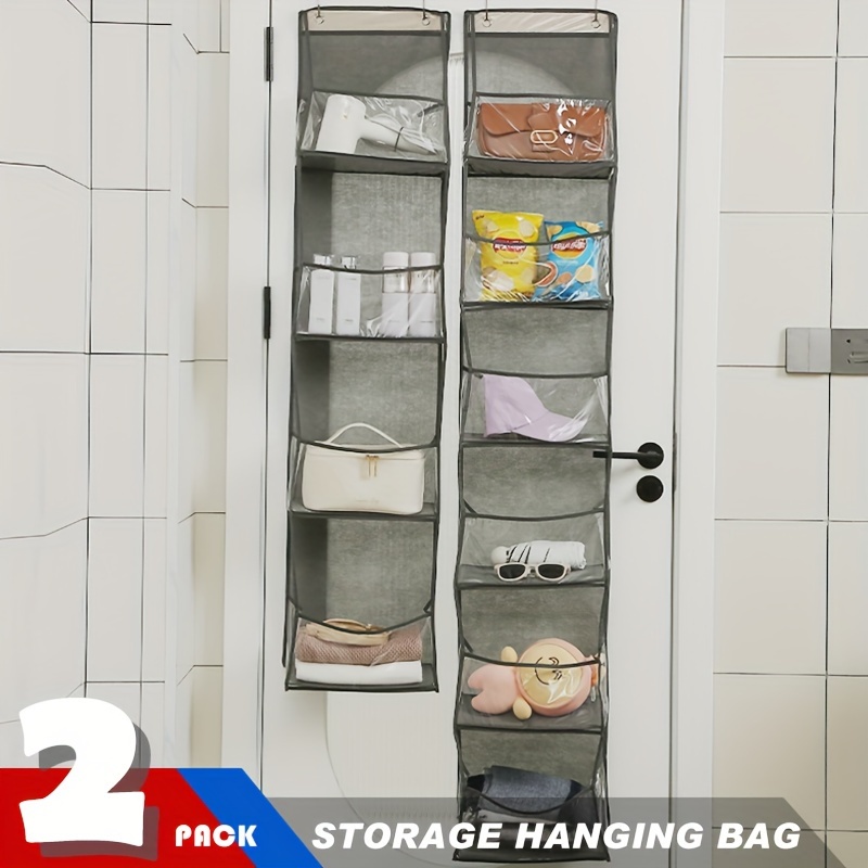 Maximize Closet Space 24 pocket Double sided Hanging - Temu