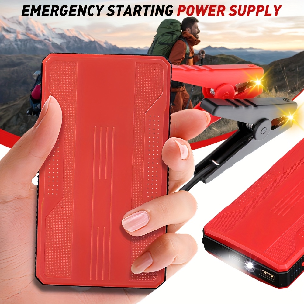 99000mAh Jump Starter & Power Bank with USB Fast Charging