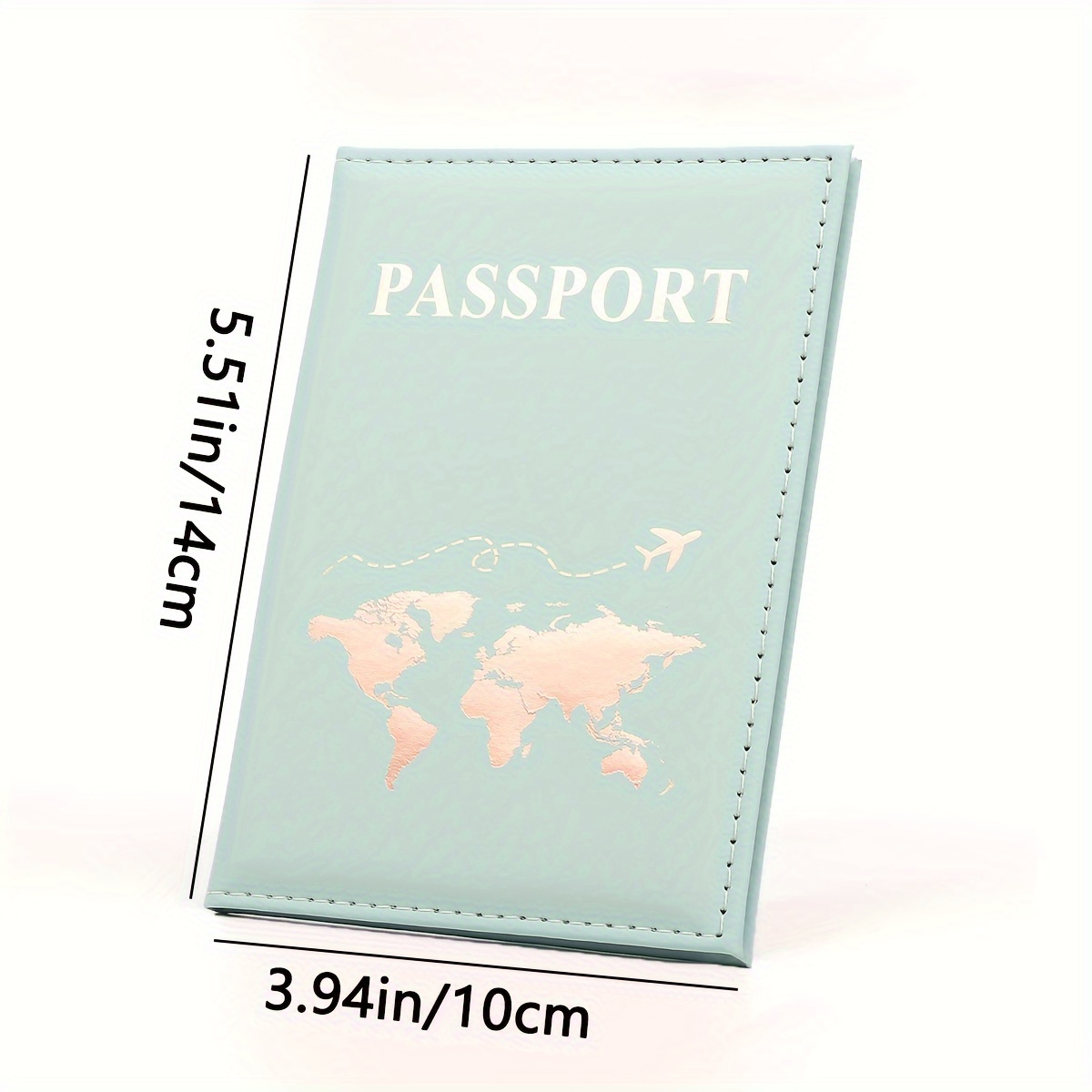 1pc/2pcs/4pcs Couple Passport Bag Travel Passport Protective Case Solid Color Minimalist ID Protective Case Travel Wallet Multi-Functional Passport Holde