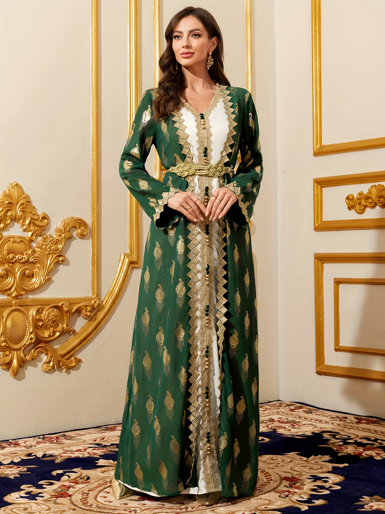 robe longue à pièces style arabe Temu Switzerland