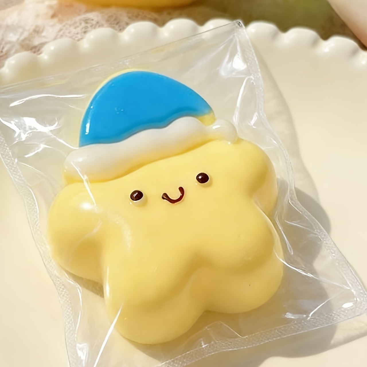 Image of Taba Super Soft Hat Wear , Slow Rebound Squeeze Star Shaped Toy, Best Easter Christmas Birthday Gifts, Class Rewards , Party And Party Toys For And Kids