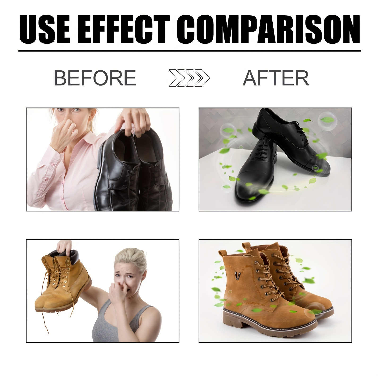 20pcs Shoe Stickers - Sweat-Absorbent & Odor Universal Fit for All Shoe Types, Material: Other, Commercial Cleaning, for Home Use / All Shoe Models / Everyone, Shoe Care Essentials