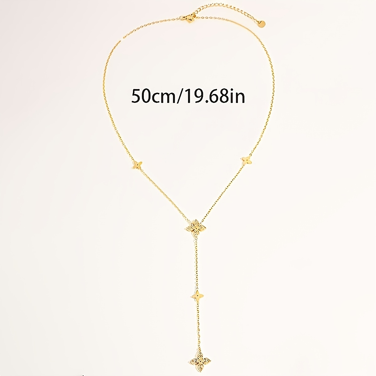 2pc Unisex 18K Golden Plated Retro Necklace & Bracelet Set
