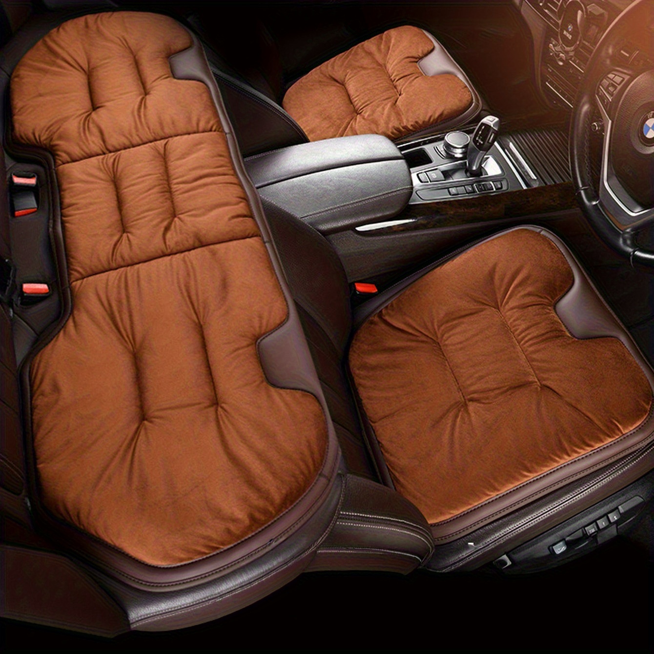 universal velvet seat cushion for front driver and passenger seats Product details 0