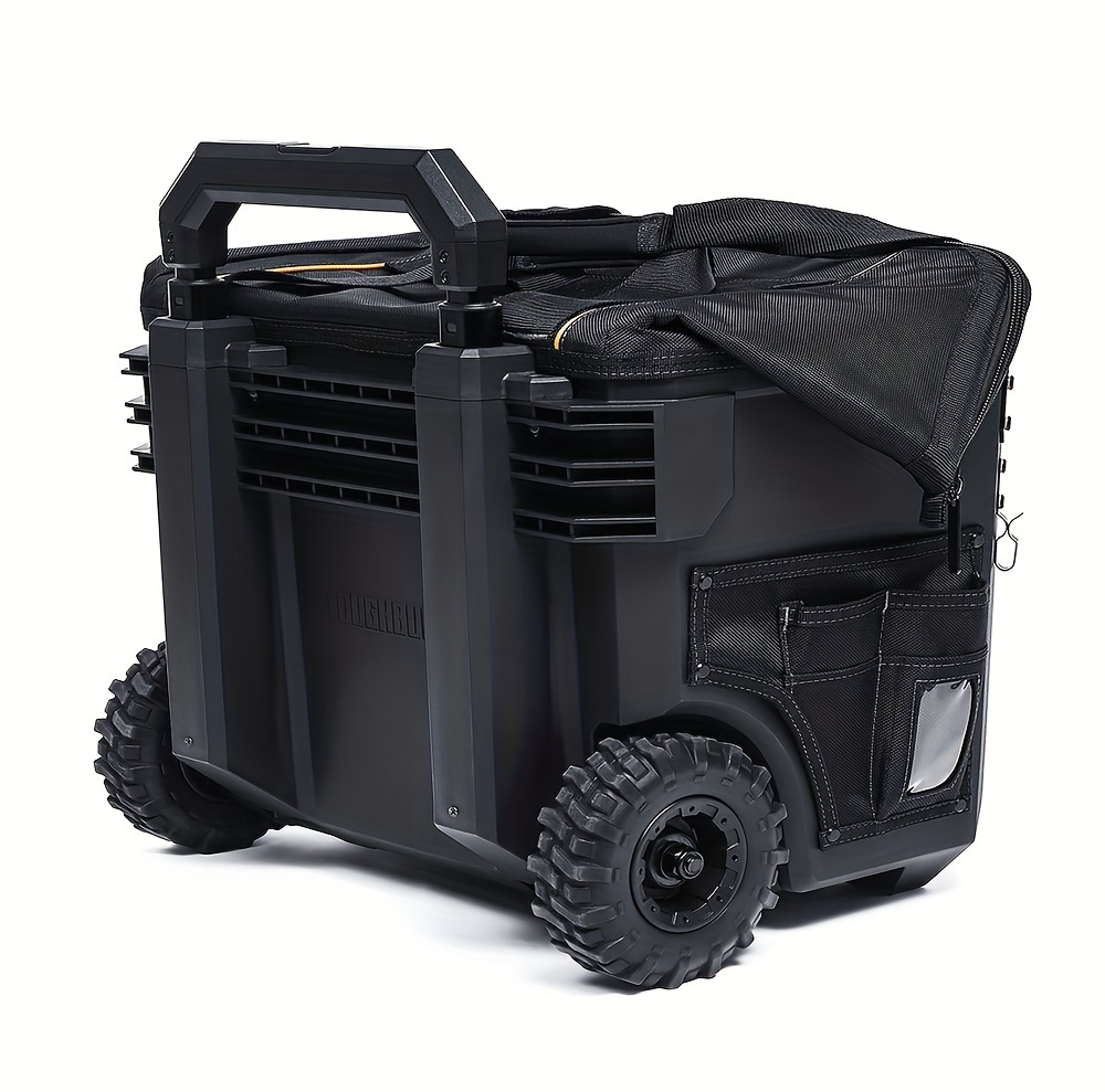 xl rolling tool bag with uncharged polyester tool organizer black tb ct 61 18 without battery details 5