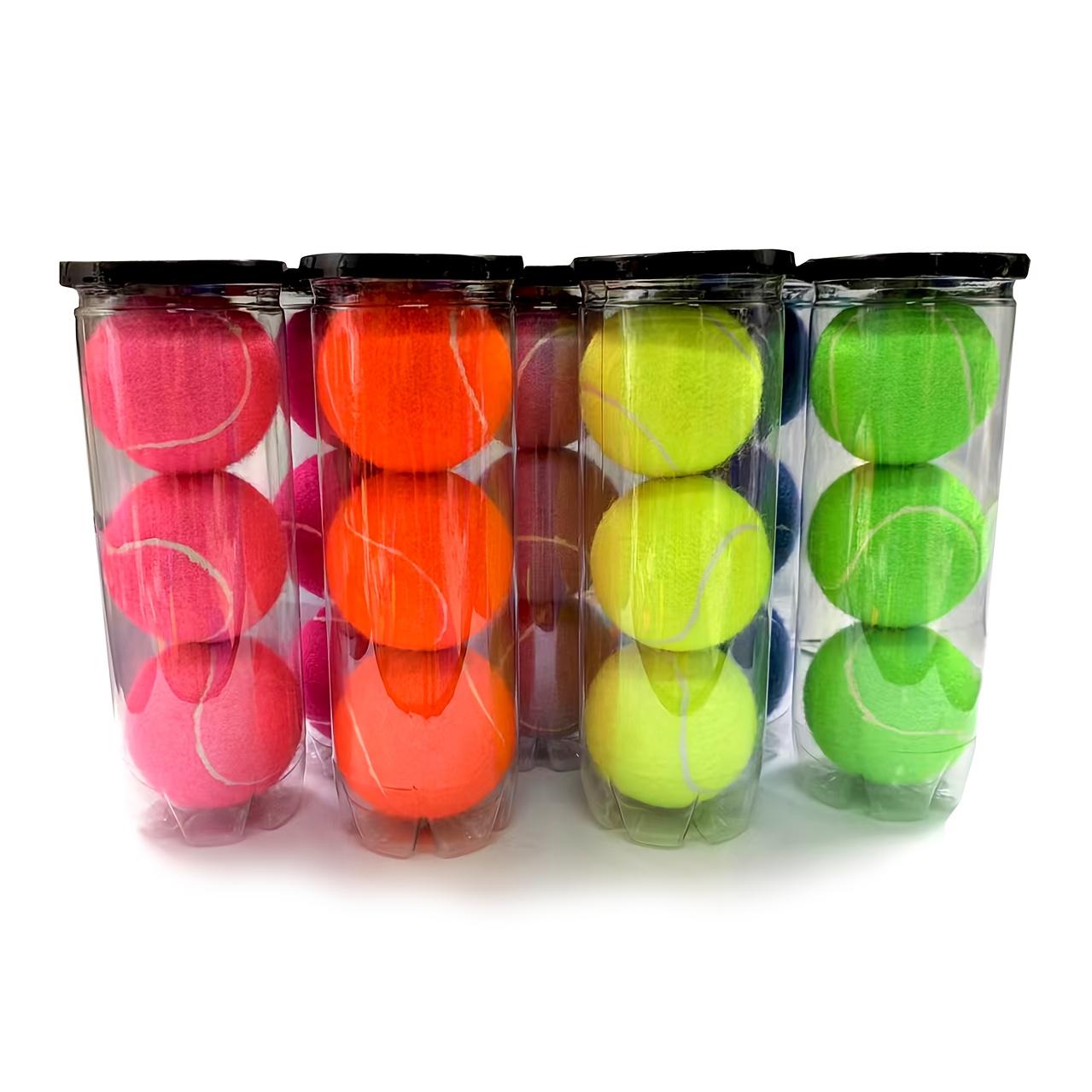 3 pack high quality professional training tennis balls for entertainment and competition 1 45m   regular size