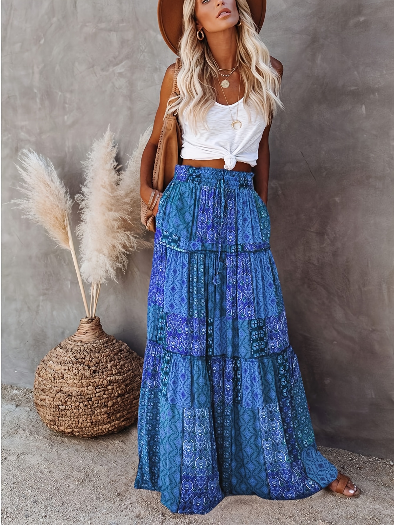 Bohemian Style Bohemian Skirts South Africa Women's Bohemian High