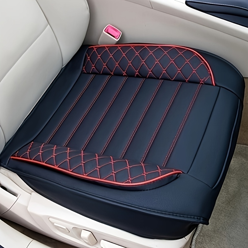 E-shop Luxus PU-Leder Vordersitzschutz für 95 % der Fahrzeuge – Autositzbezug Automobil-Sitzpolster Unterlage Matte