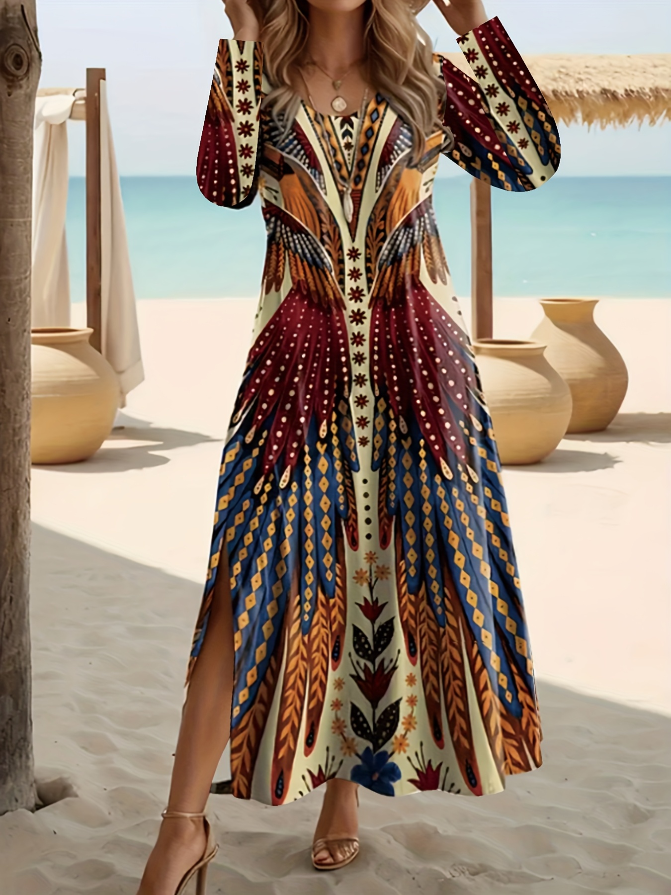 tribal dress sold on Temu Australia
