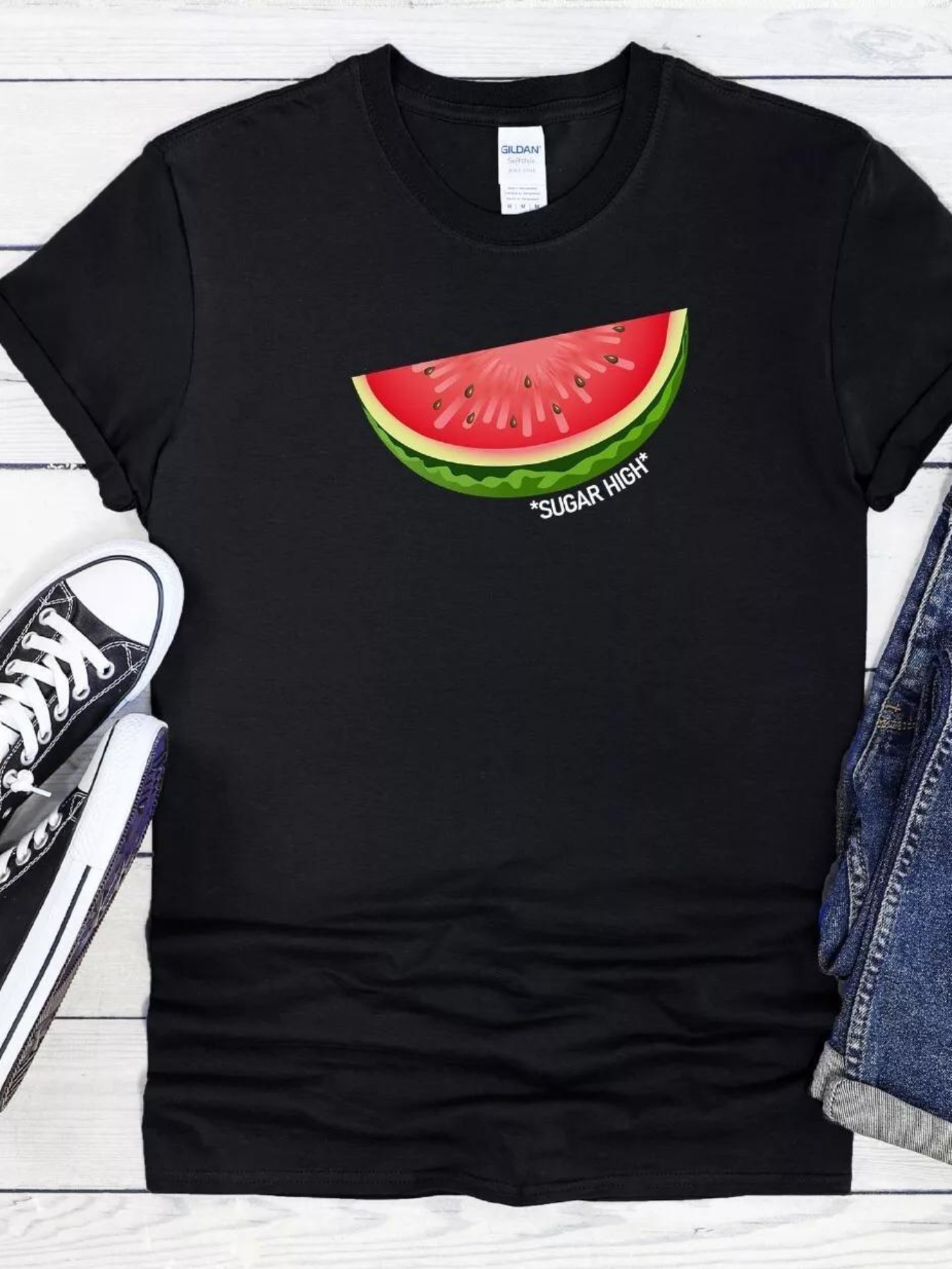 watermelon shirt sold on Temu United States