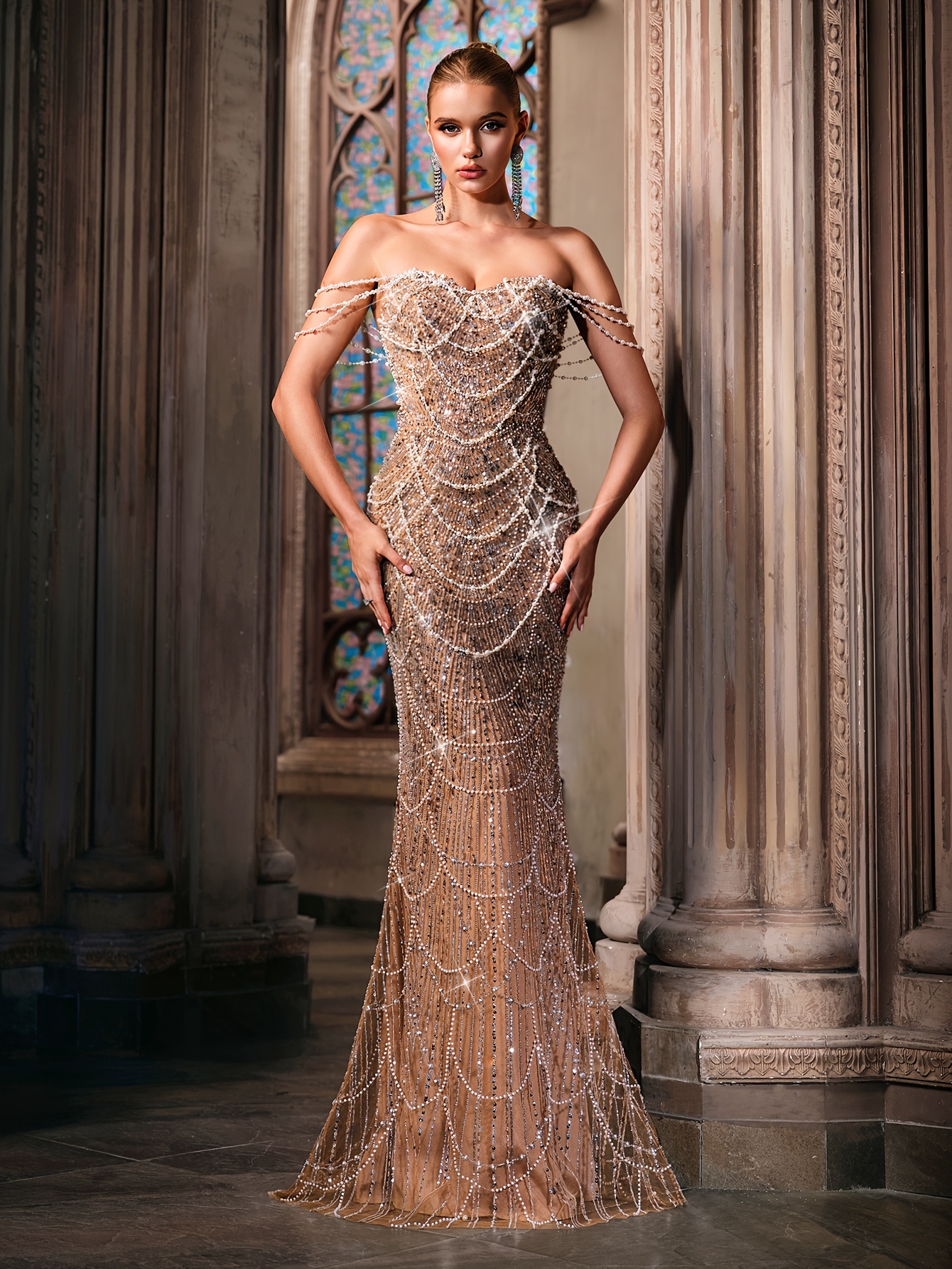 sachin and babi light blue dress Evening Gowns & Formal Dresses For Women main image 1